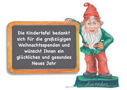 Neujahrsgrüße der Kindertafel