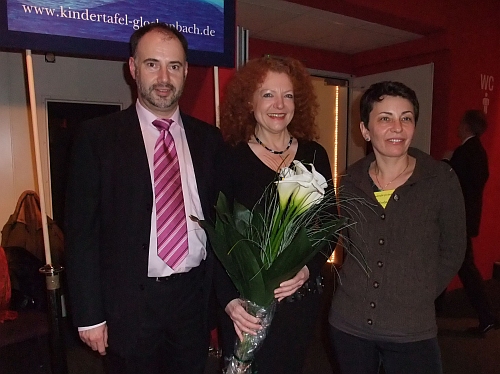 Ball der Naitonen 2012 im Deutschen Theater, Alois Stefan Dallinger, Landtagsabgeordnete Margarete Bause, Vertreterin Kindertafel