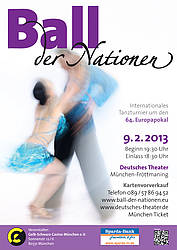 Ball der Nationen 2013 im Deutschen Theater Fröttmaning