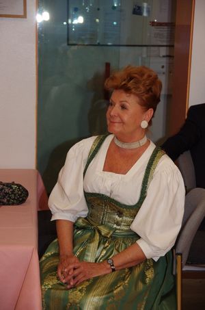 Dr. Gabriele Weishäupl als Abendschirmherrin des 3. Münchner Tanzsportballs