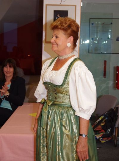 Abendschirmherrin Dr. Gabriele Weishäupl