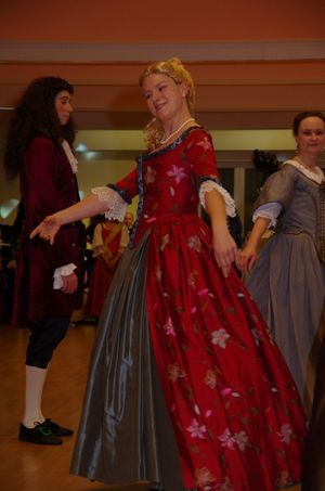 Die Gruppen Tanz durch die Jahrhundert und La Danze München mit Barocktänzen