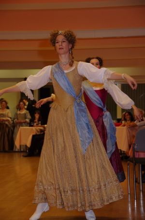 Die Gruppen Tanz durch die Jahrhundert und La Danze München mit Barocktänzen