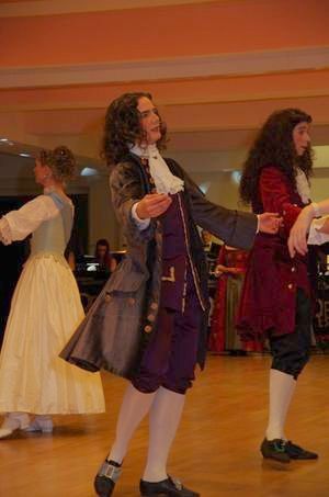 Die Gruppen Tanz durch die Jahrhundert und La Danze München mit Barocktänzen