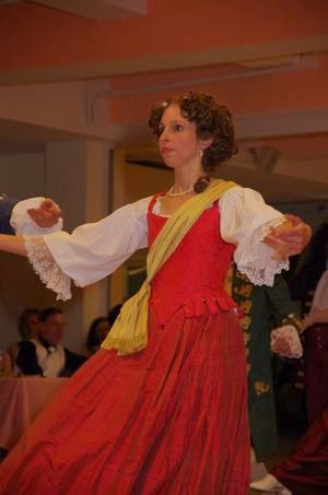 Die Gruppen Tanz durch die Jahrhundert und La Danze München mit Barocktänzen