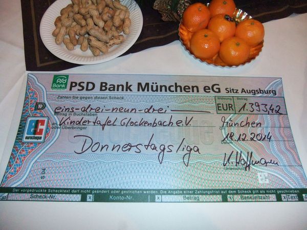 Donnerstagsliga Weihnachtsfeier 