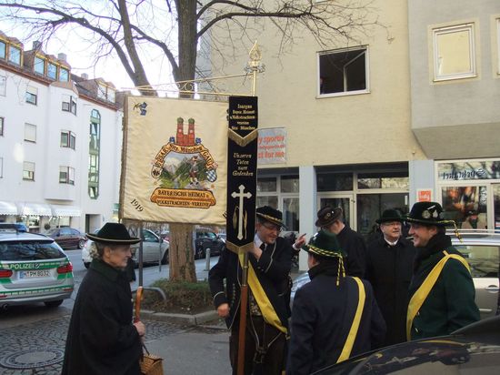 Gedenkfeier zur Sendlinger Mordnacht, veranstaltet vom Heimat u. Trachtenverein Schmied von Kochel