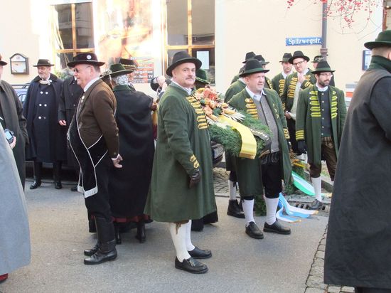 Gedenkfeier zur Sendlinger Mordnacht, veranstaltet vom Heimat u. Trachtenverein Schmied von Kochel