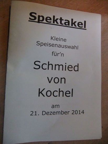 Gedenkfeier zur Sendlinger Mordnacht, veranstaltet vom Heimat u. Trachtenverein Schmied von Kochel