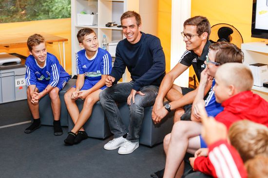 Philipp Lahm Sommercamp, Urheber und Bildrecht: Copyright © Andreas Acktun