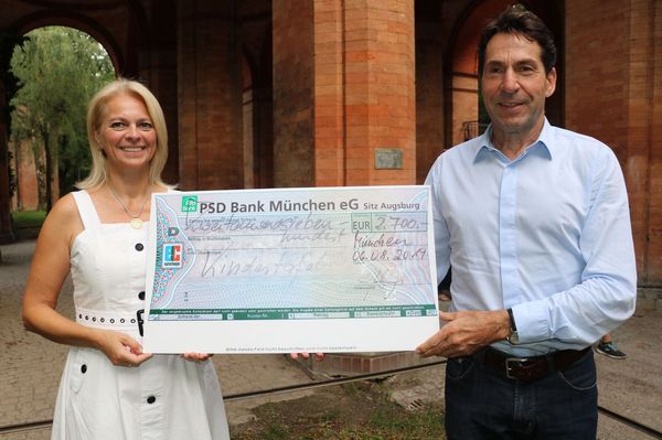 Sommerfest, keine Geschenke sondern Spenden an die Kindertafel