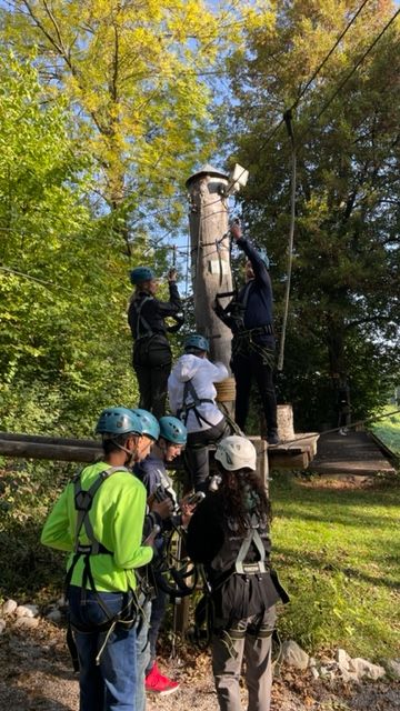 Besuch Hochseilgarten Kletterinsel Fürstenfeld