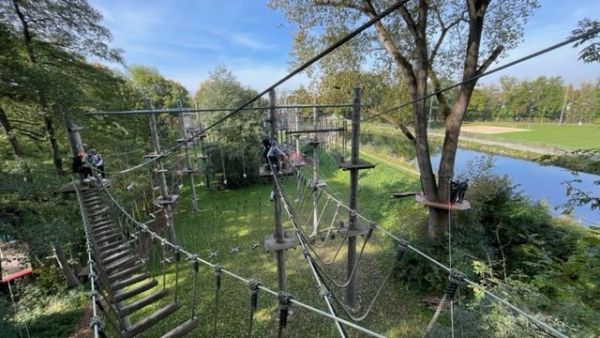 Besuch Hochseilgarten Kletterinsel Fürstenfeld