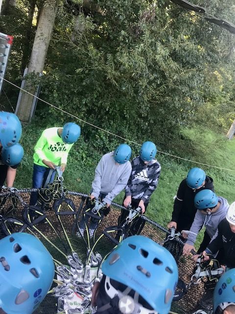 Besuch Hochseilgarten Kletterinsel Fürstenfeld