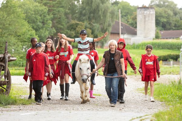 Philipp Lahm Sommercamp, Urheber und Bildrechte: Copyright © Philipp-Lahm-Stiftung