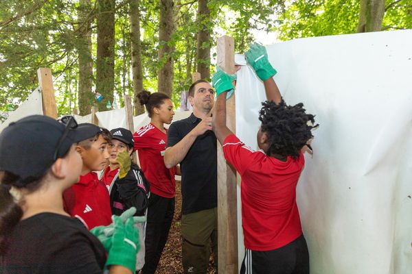 Philipp Lahm Sommercamp, Urheber und Bildrechte: Copyright © Philipp-Lahm-Stiftung