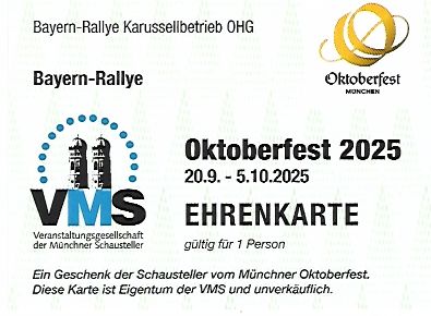 Frei- und Ehrenkarten für die Münchner Kindertafel