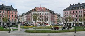 Gärtnerplatz, Urheber und Inhaber ist Wikipeia