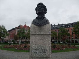 ärtnerplatz, Stelenbüste Leo von Klenze von Friedrich Brugger, näheres siehe Wikipedia