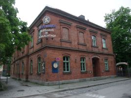 Wirtshaus am Schlachhof, bekannt durch die Serie Ottis Schlachthof, näheres siehe Wikipedia 