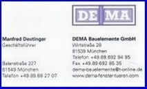 DEMA Fensterbau GmbH DEMA Fensterbau GmbH