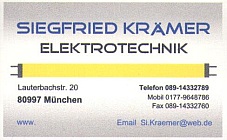 Elektro Krämer München Elektro Krämer München