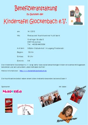 Flyer Veranstaltung in der Nachtkantine